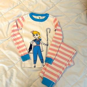 Hanna Andersson/Toy Story Bo Peep pajamas, size 6-7